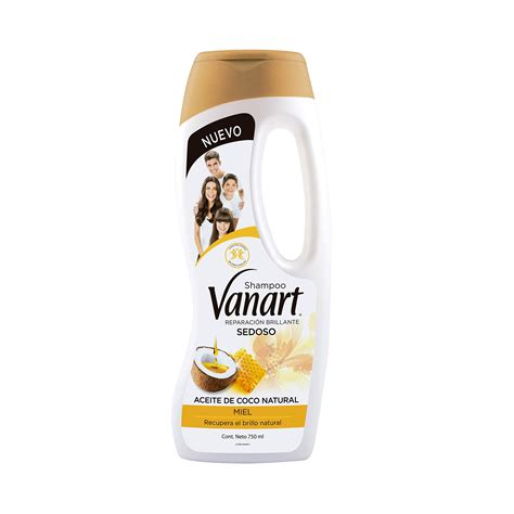 VANART Shampoo Reparación Brillante y Nutrición Con aceite de coco