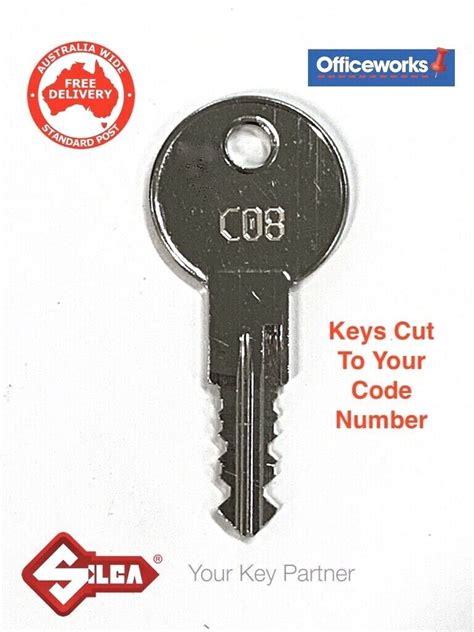 Officeworks Stilford Wt Wangtong Filing Cabinet Lock Keys Key Cut