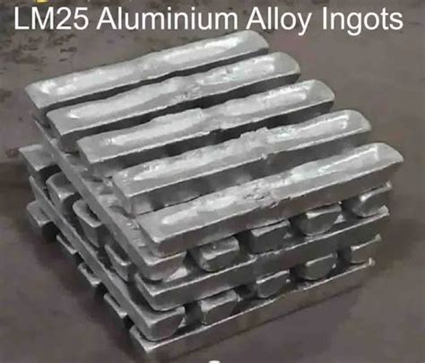 Aluminum LM25 Aluminium Alloy Ingots Rectangle At Rs 205 Kg In Chennai