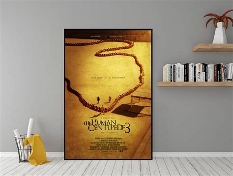 The Human Centipede Movie Poster High Quality Canvas Wall Art Room ...