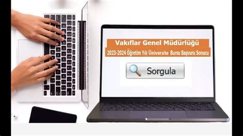 VAKIFLAR GENEL MÜDÜRLÜĞÜ YÜKSEKÖĞRENİM BURS SONUÇLARI AÇIKLANDI 2024