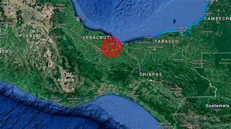 Se Registra Sismo De Grados En Veracruz La Silla Rota