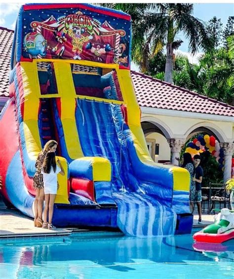 Sunny Module Water Slide No Pool My Florida Party Rental