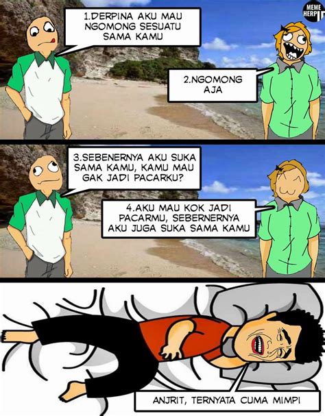 Meme Comic Herp Lucu Bikin Ngakak Png Pemandangan