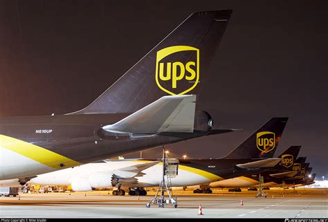 N616UP United Parcel Service UPS Boeing 747 8F Photo By Mike Snyder