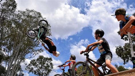 Pro Bmx Rider Pedalling Positivity The Courier Mail