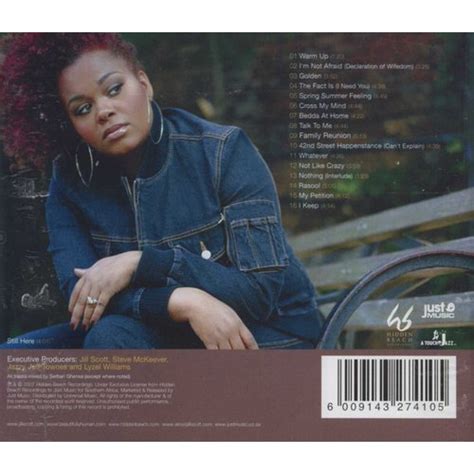 Jill Scott Beautifully Human Words And Sounds Volume 2 Cd Music