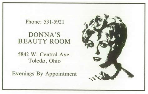 Donnas Beauty Room W Central Retro Toledo Metro