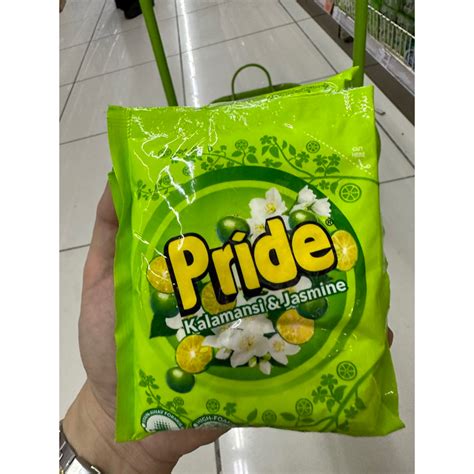 Pride Detergent Powder Kalamansi Jasmine G X Sachets Shopee