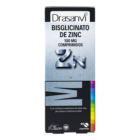 Mineral Bisglicinato De Zinc Comprimidos Drasanvi Drasanvi Per