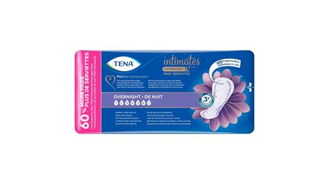 Tena Sensitive Care Extra Coverage Overnight Pads 45 Ct Delivery