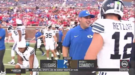 Video BYU QB Jake Retzlaff Working On Limiting Turnovers KSL Sports