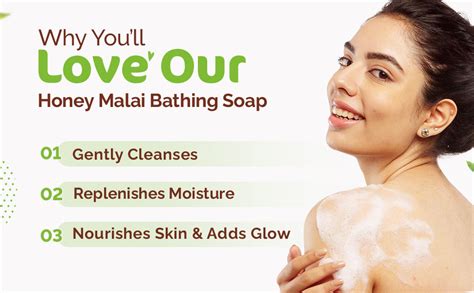 Mamaearth Honey Malai Nourishing Bathing Soap With Honey Malai For A