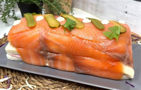 Pastel frío de salmón y pan de molde La cocina de Masito