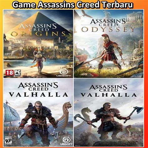 Jual Assassins Creed Terbaru Full Dlc Game Untuk Pc Laptop Shopee Indonesia