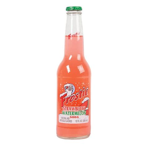 Frostie Strawberry Watermelon 12 Oz Bottle Strawberry Watermelon