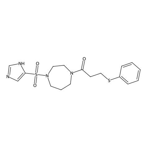 Buy H Imidazol Yl Sulfonyl Diazepan Yl Phenylthio