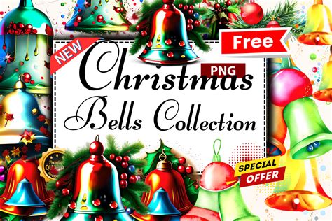 Christmas Bell PNG Collection Graphic By Hassas Arts Creative Fabrica