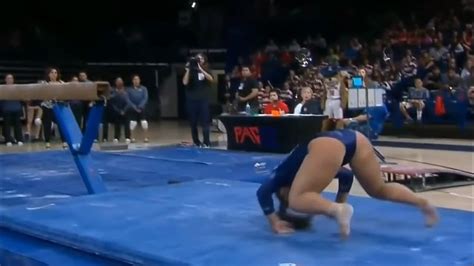 Katelyn Ohashi Beam Accident Neck Injury YouTube