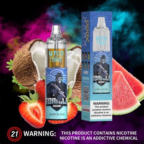 Utco Gorilla Puffs Tornado Disposable Vape Utco Vape