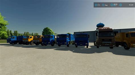 Mod Kamaz Pack V1 0 FS22 FarmingSimulator App