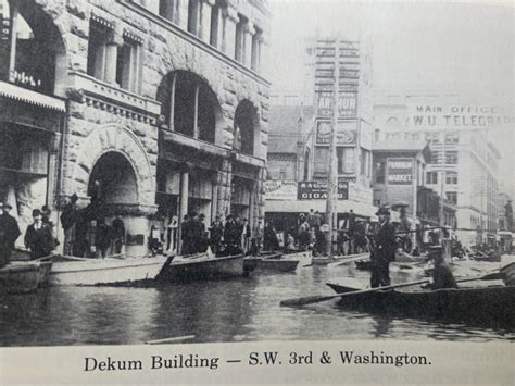 Stumptownblogger Lots Of Floods In The Old Days Of Portland