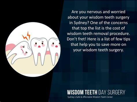 Ppt Tips To Minimise Wisdom Teeth Removal Cost In Sydney Powerpoint