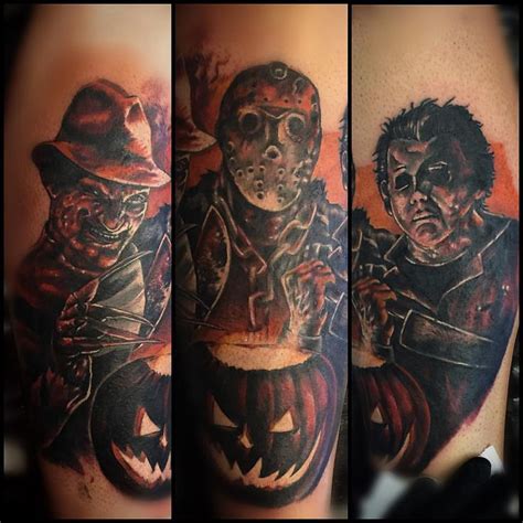 Freddy Vs Jason Tattoos