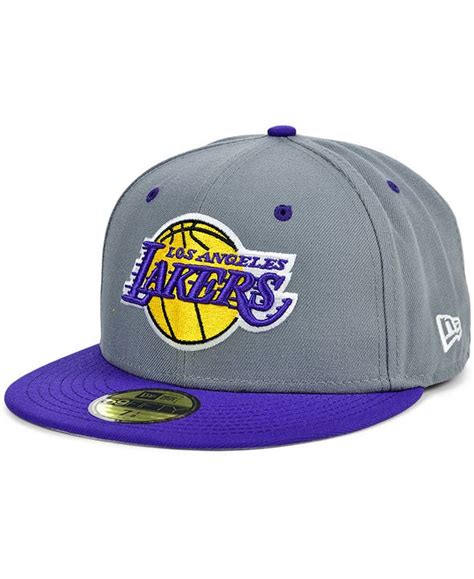 New Era Los Angeles Lakers Storm 2 Team Color 59fifty Fitted Cap