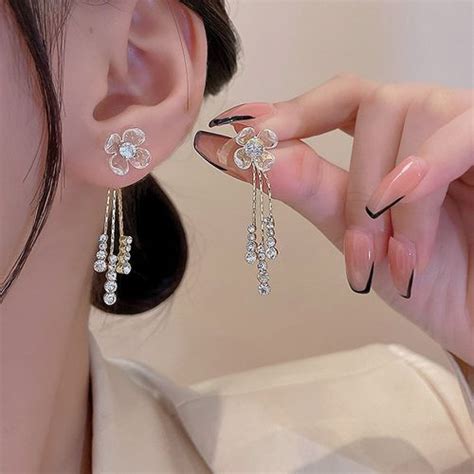 Arriba Imagen Shein Boucle D Oreille Fleur Fr Thptnganamst Edu Vn