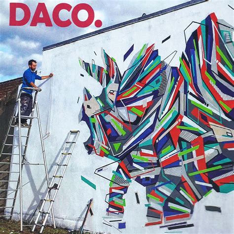 Daco Street artiste français peintures spray art graffiti