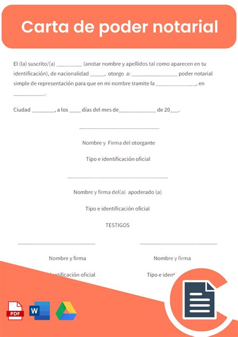 Modelo Carta Poder Notarial Para Descargar Gratis En Word Pdmrea Porn