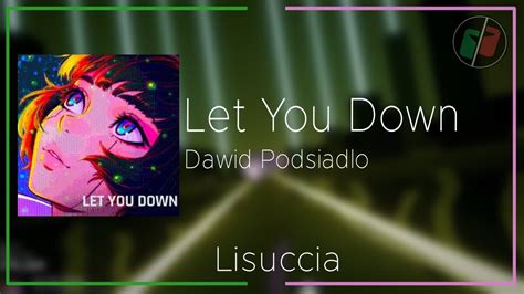 Lisuccia Dawid Podsiadlo Let You Down Normal 83 40 FC 7