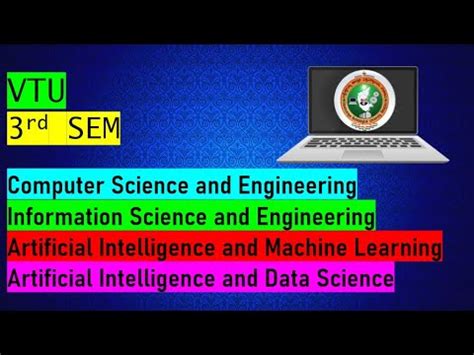 VTU 3rd SEM Scheme And Subjects CSE ISE AI ML DS IoT YouTube