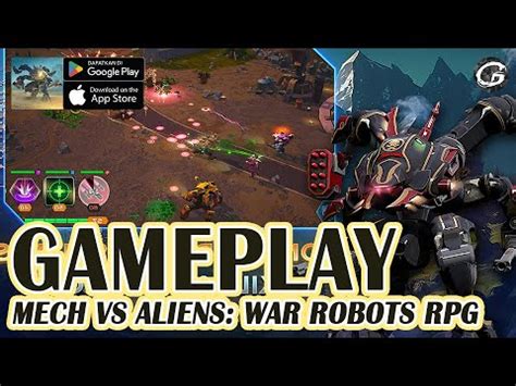 Mech Vs Aliens Rpg Gameplay Mobile Game Android Ios Youtube