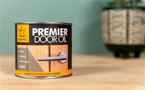 Manns Premier Door Oil 500ml Premier Grade Quick Drying Hard Wax Oil