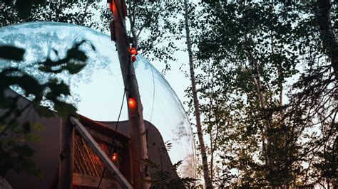 Glamping 3 endroits où louer des bulles transparentes au Québec Espaces