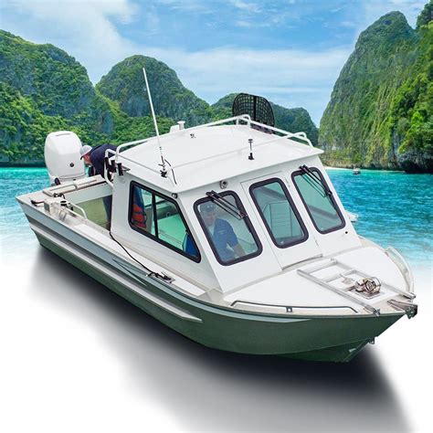 Best Quality Kinocean Small Aluminum Cabin Fishing Boat Hot Sale