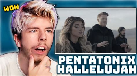 I M So Impressed Pentatonix Hallelujah Official Video REACTION