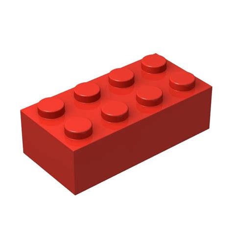 Classic Brick Block Bulk Red Bricks 2x4 Building Bricks Flat 100