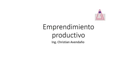 Emprendimiento Productivo Er Parc Pptx