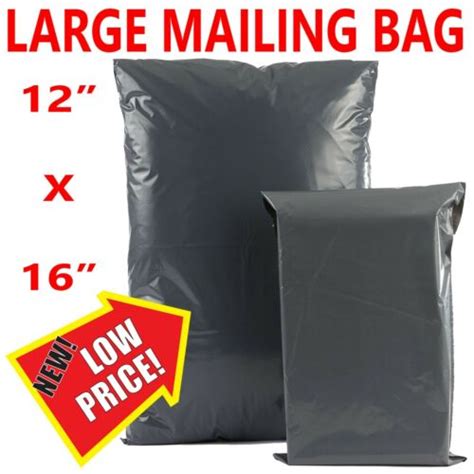 X Grey Mailing Bags Strong Parcel Postage Plastic Post Poly Self