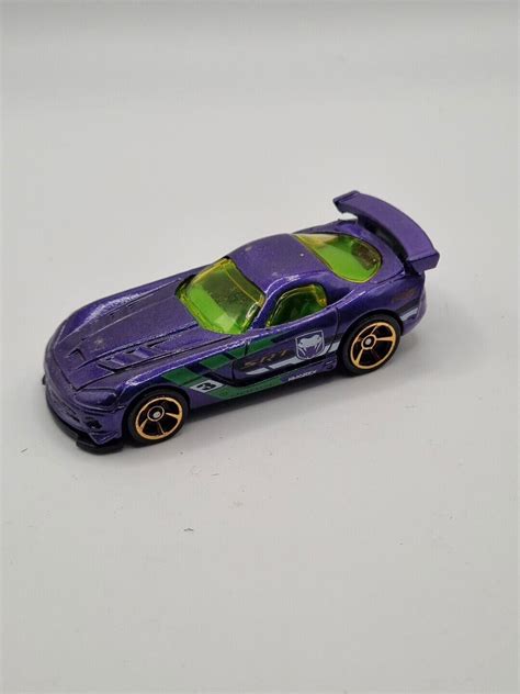Hot Wheels Dodge Viper Srt 10 Srt Acr Purple Mint Loose 1 64 Etsy