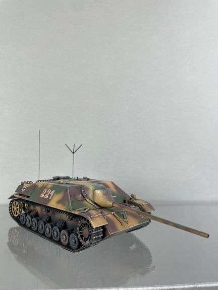 Ww2 German Jagdpanzer Iv Tank Custom Painted Model Matthew Bullock