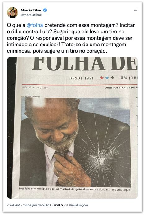 Internautas Criticam Folha Por Montagem Foto De Lula