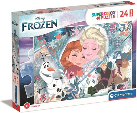 Clementoni Puzzel Stukjes Maxi Frozen Kinderpuzzels Jaar