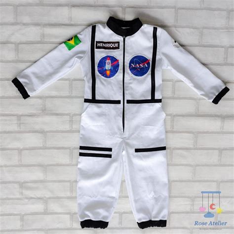 Macacão Astronauta Longo Personalizado Elo7 Produtos Especiais