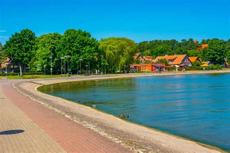 Seaside Promenade At Nida In Lithuania Stock Image Image Of Quay