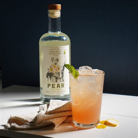 Spotlight On Pear Brandy New Deal Distillery