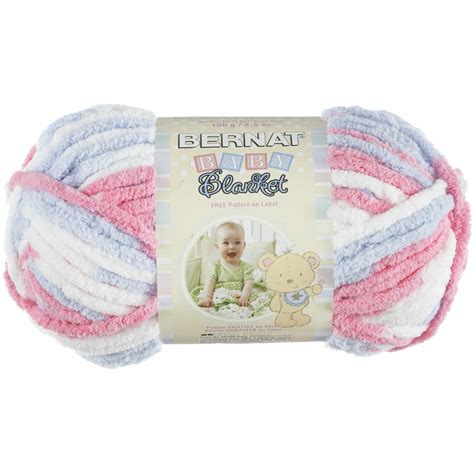 Bernat Baby Blanket Yarn Pink And Blue Ombre Multipack Of 6 Walmart